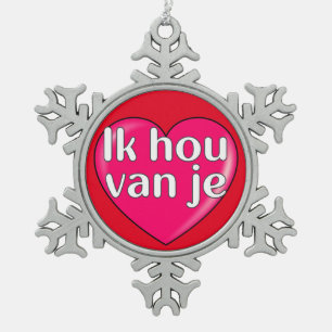 Pewter Snowflake Ornament