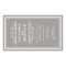 Pewter Wedding Wine Bottle Monogram Favour Labels