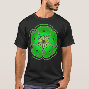 Peyote Cactus Symbol Mandala Lophophora Williamsii T-Shirt