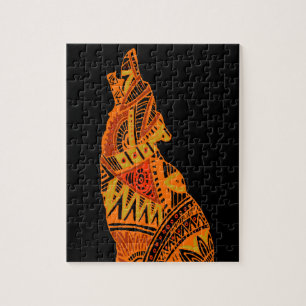 Peyote Coyote Tucson Arizona Jigsaw Puzzle