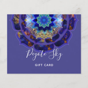 Peyote Sky Mandala Metaphysical Purple Flyer