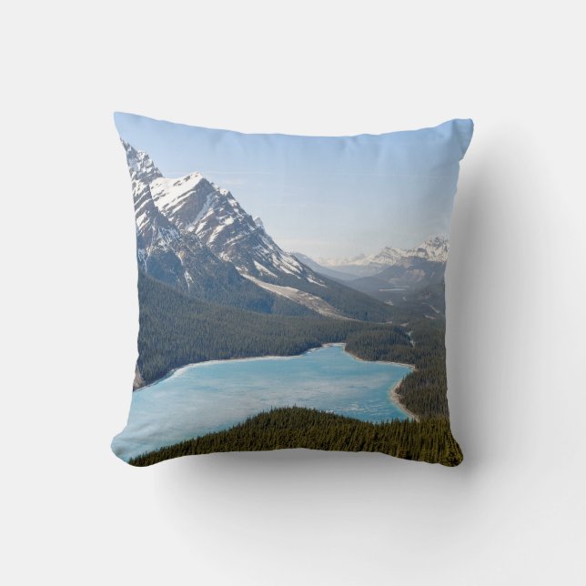 Peyto Lake - Banff National Park, Alberta, Canada Cushion (Front)