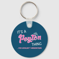 Peyton thing you wouldn't understand