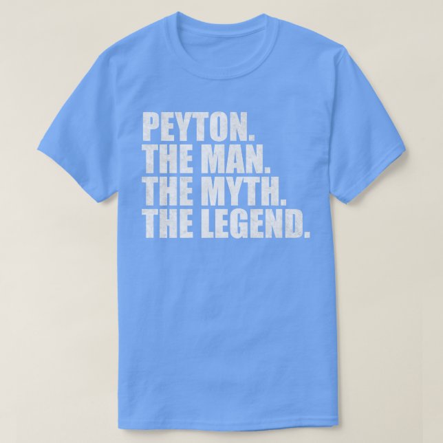 PeytonPeyton Name Peyton given name T-Shirt (Design Front)