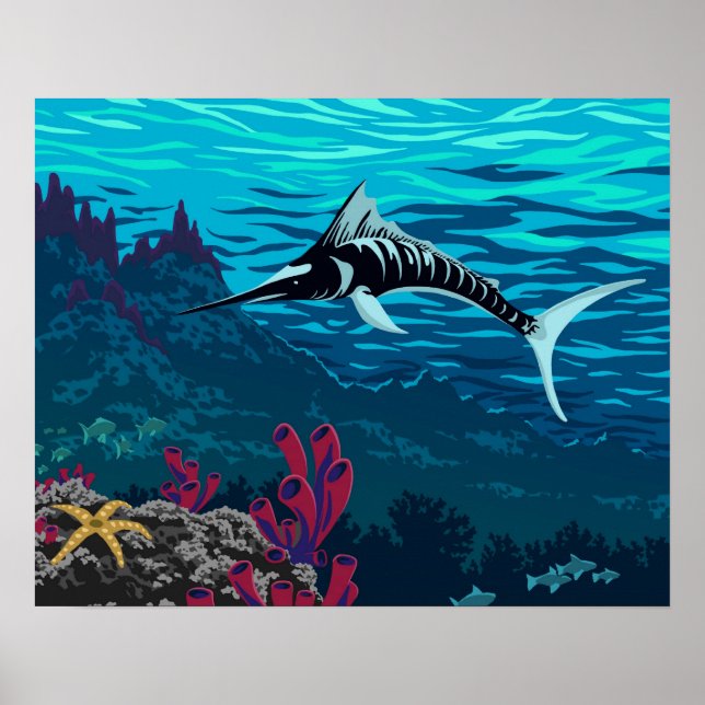 Pez espada poster (Front)