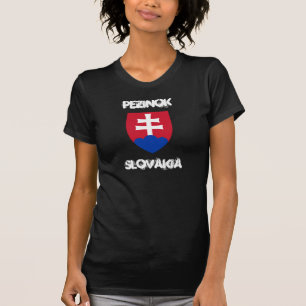 Pezinok, Slovakia with coat of arms T-Shirt
