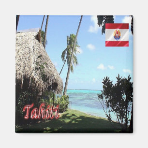 PF - French Polynesia - Tahiti - Panorama Magnet