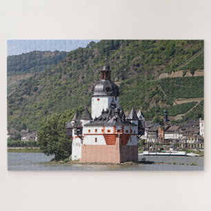 Pfalzgrafenstein Castle, Rhine River, Germany 2 Jigsaw Puzzle