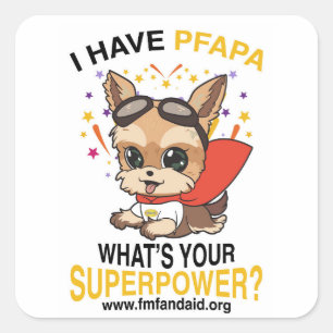 PFAPA Superpower Sticker