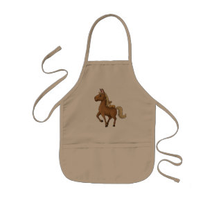 Pferd und Katze  Kids Apron