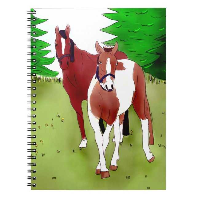 Pferde  notebook (Front)