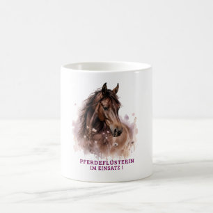 Pferdeflüsterin im Einsatz Coffee Mug
