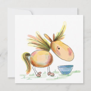 Pferdekarte, Geburtstagskarte für Pferdeliebhaber Holiday Card