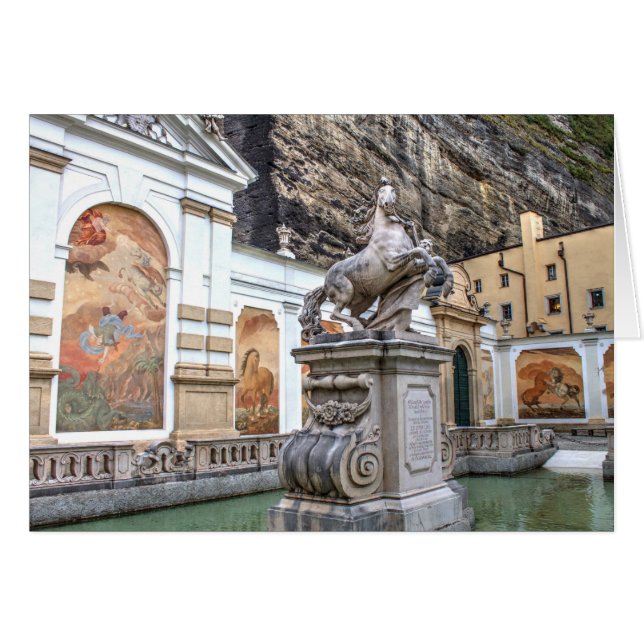 Pferdeschwemme Salzburg Austria (Front Horizontal)