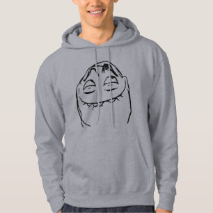 PFFTCH Laughing Rage Face Comic Meme Hoodie