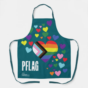 PFLAG All-Over Print Apron for darker background