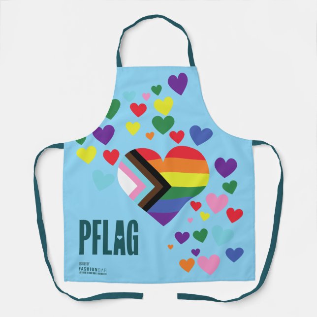 PFLAG All-Over Print Apron for lighter background (Front)