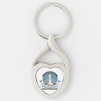 PG metal keychain; multi colours/shapes Key Ring