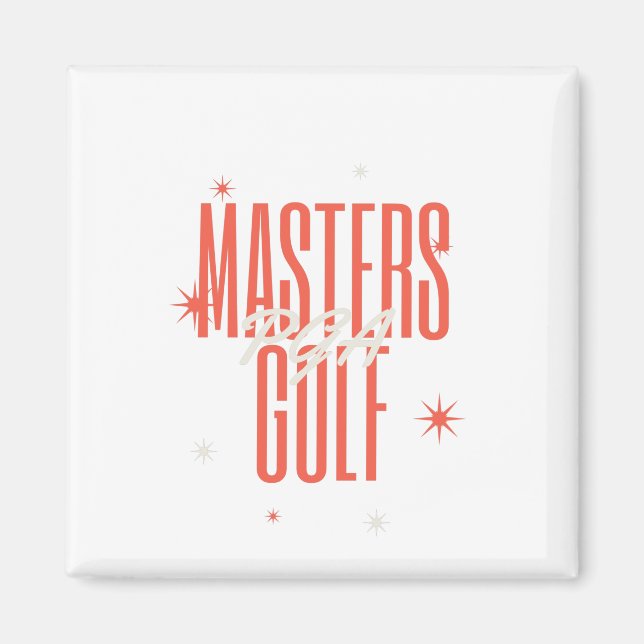 pga tourgolf magnet (Front)