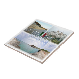 PGL015 OSTUNI, SALENTO, Apulia, Ceramic Tile