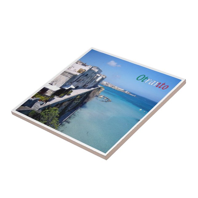 PGL030 OTRANTO, Bastione dei Pelasgi, Ceramic Tile (Side)