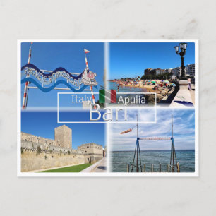 PGL044 BARI, beach pane e pomodoro, Postcard