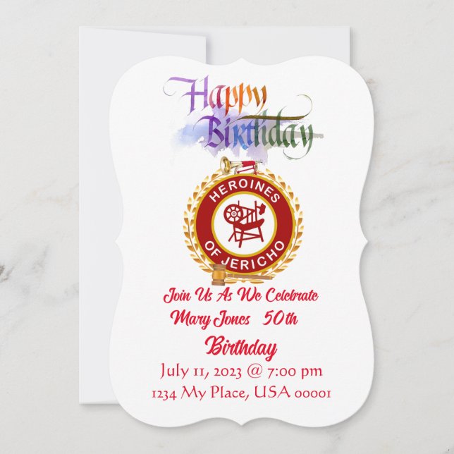 PGMAM Birthday Invitation (Front)