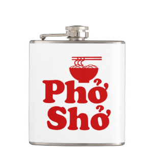 Phở Shở Hip Flask