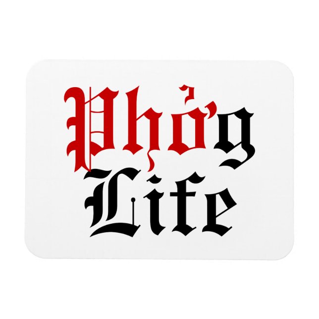 Phởg Life Magnet (Horizontal)
