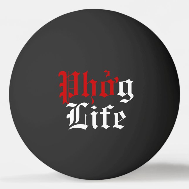 Phởg Life Ping Pong Ball (Front)