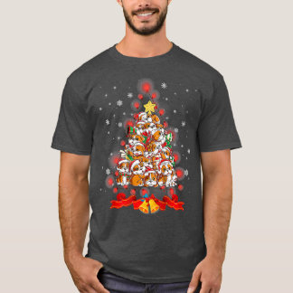 Ph English Bulldog Christmas Tree Dog Xmas Gift T-Shirt