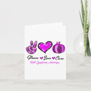 Ph Pumpkin Ribbon Rett Syndrome Awareness Month Co Card