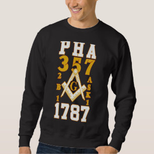 Pha 357 Mason 1987 2b1ask1 Compass Square Father's Sweatshirt