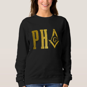 Pha Prince Hall Mason Freemason Masonic Square & C Sweatshirt
