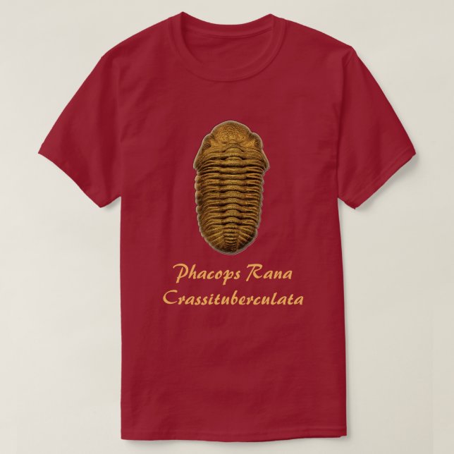 Phacops Rana Crassituberculata T-Shirt (Design Front)