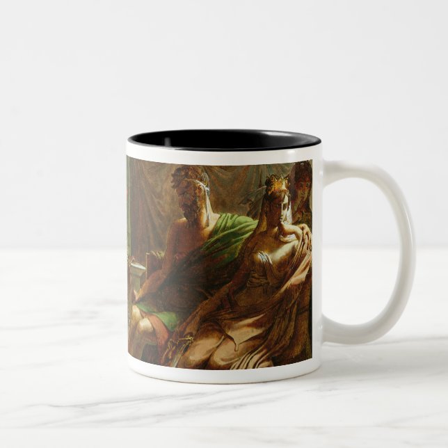 Phaedra and Hippolytus, 1802 Two-Tone Coffee Mug (Right)