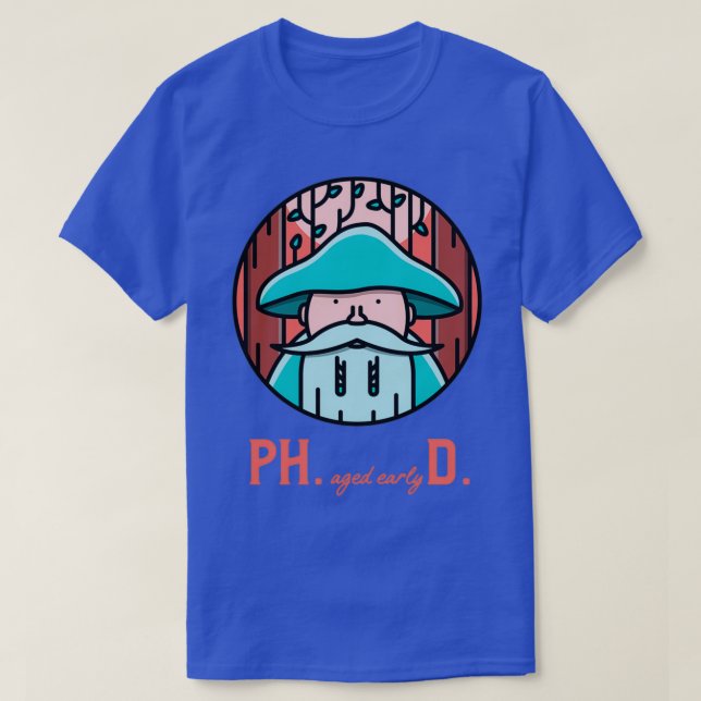 Phaged early D T-Shirt (Design Front)