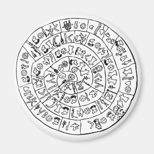Phaistos disc magnet