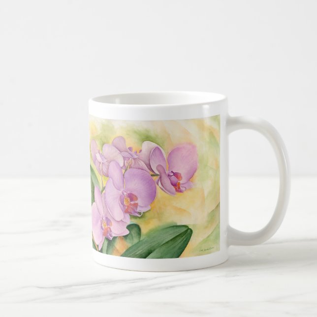 Phalaenopsis Orchid Flowers - Multi Coffee Mug (Right)