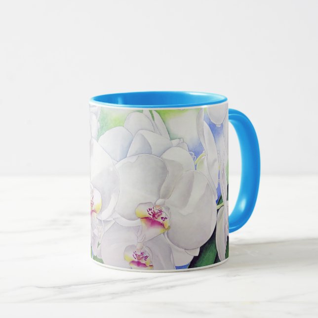 Phalaenopsis Orchids Mug (Front Right)