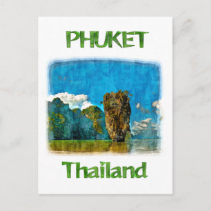 Phang Nga Bay,Phuket,Thailand, Postcard