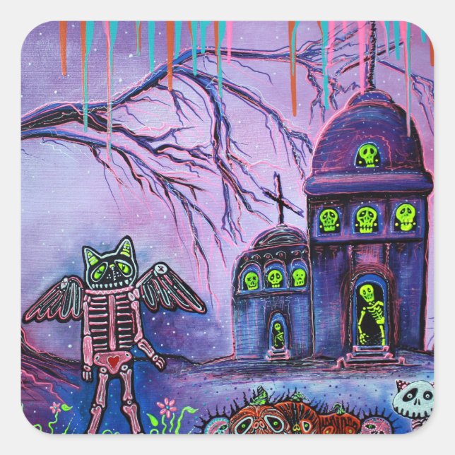 Phantasm Square Sticker (Front)