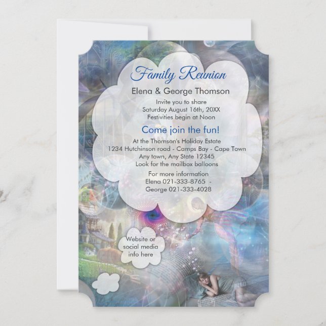 Phantasmagoria Fantasy Invitation (Front)