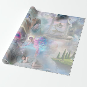 Phantasmagoria Fantasy Wrapping Paper