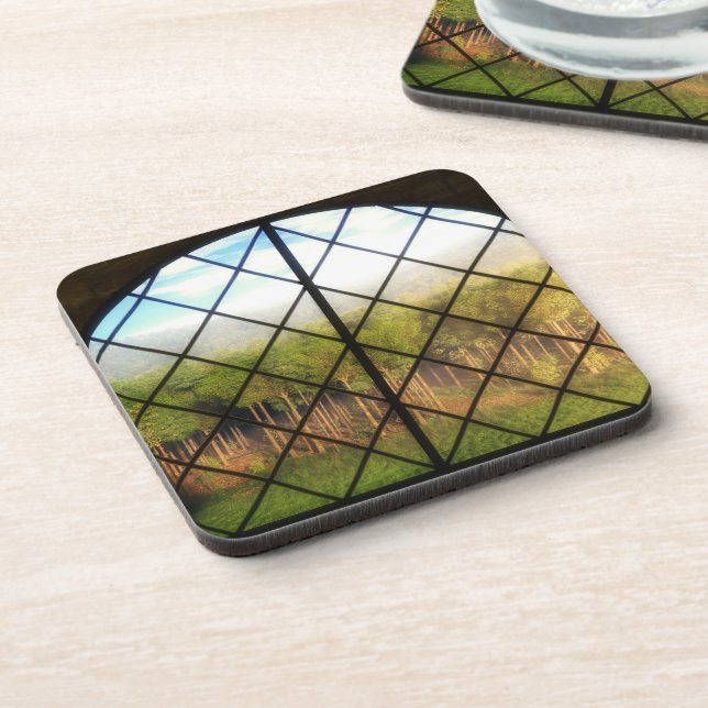 Phantastes: Borders of Fairy Land Cork Coasters (Left Side)