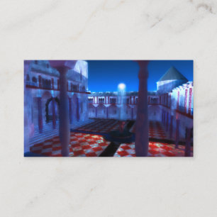 Phantastes: Courtyard of the Palace Bookmarks Business Card