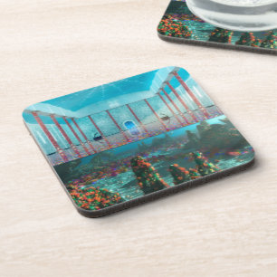 Phantastes: The Fairy Bath Cork Coasters