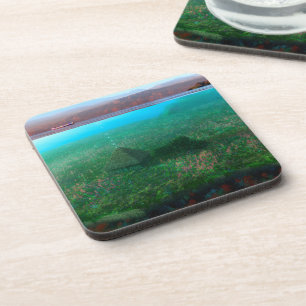 Phantastes: The Island Cottage Cork Coasters