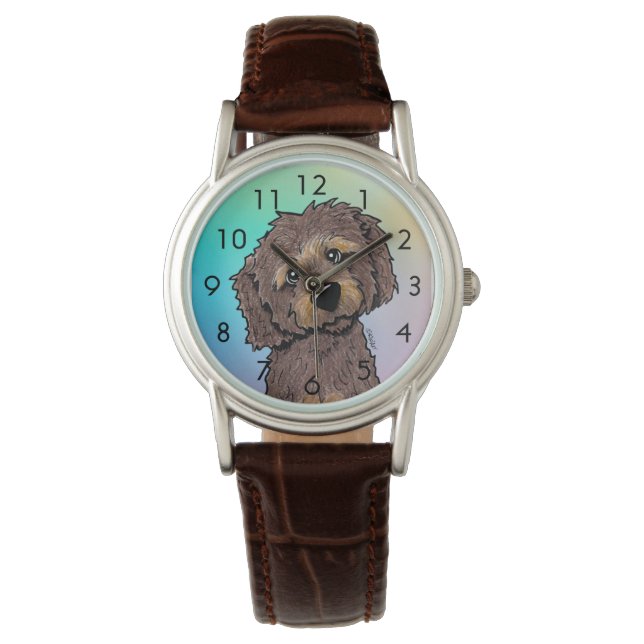 Phantom Chocolate DOODLEMOJI Watch (Front)