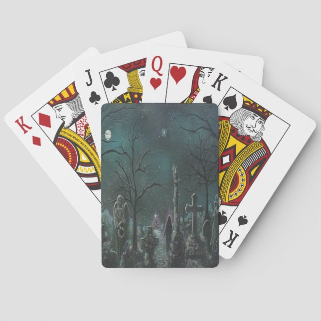 Phantom Graveyard Playing Cards (Back)